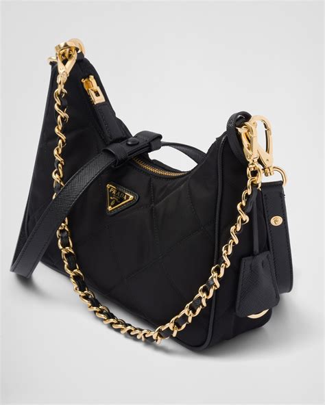 prada mini bag size|prada nylon mini bag price.